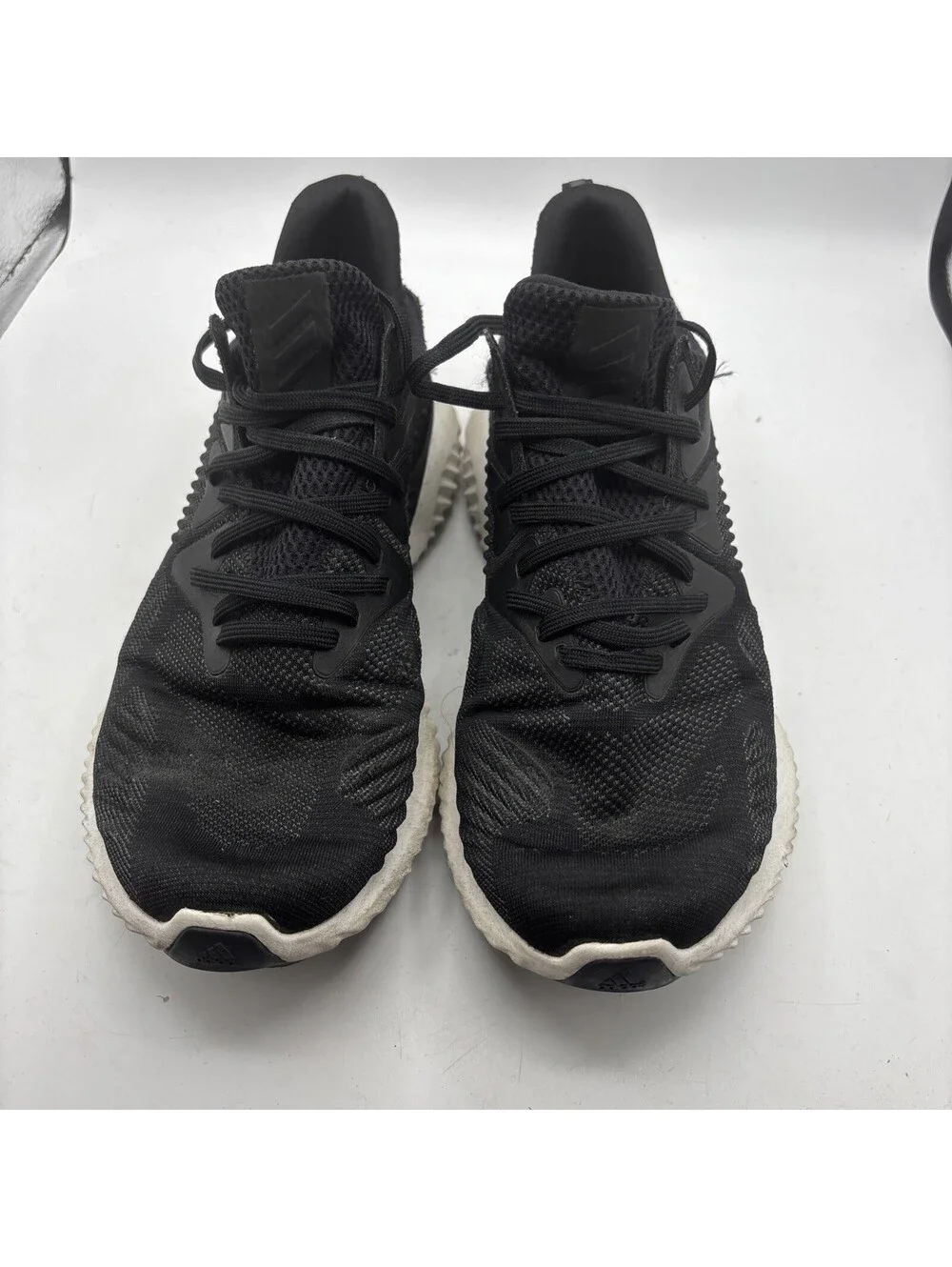 Adidas AlphaBounce Shoes Men's Size 10.5 Black Running Continental